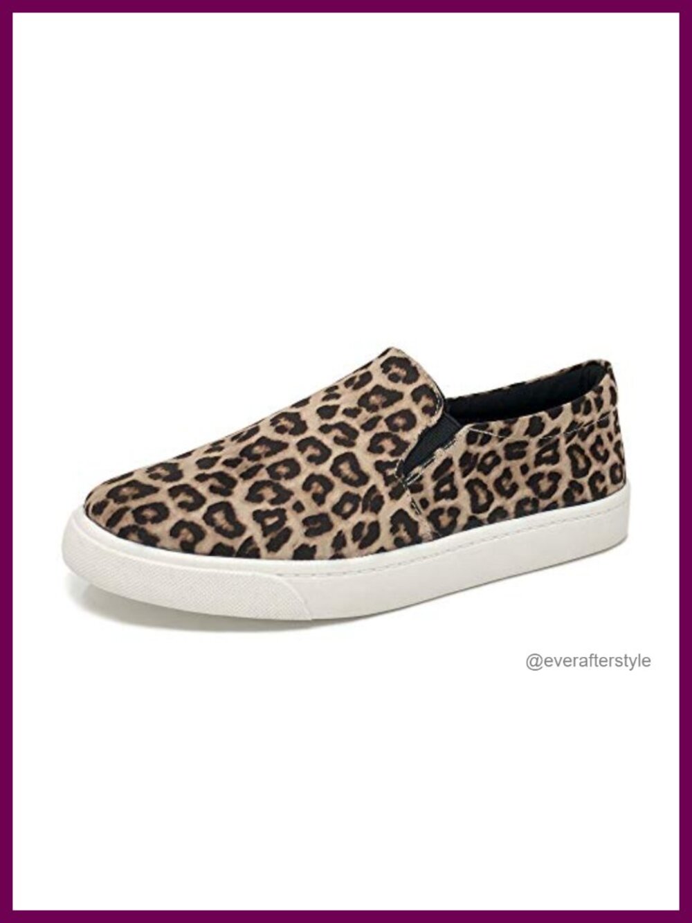 Slip On Platform Sneaker Loafer Closed Toe Cushioned Casual Shoe